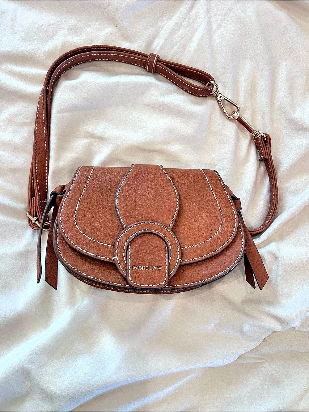 RACHEL ZOE Saddle Crossbody/Waist Bag Brown